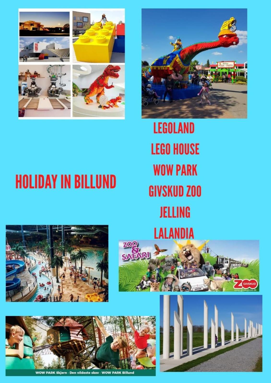 5Min Walk To Lego House - Two Bedrooms On Loft Floor With Balcony * With Garden Billund Exterior foto